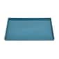 TRU RED™ Slim Stackable Plastic Tray, Teal (TR55268)