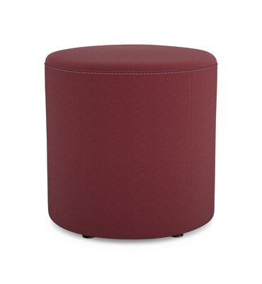 Union & Scale™ Lewis Fabric Ottoman, Red (UN55662-CC)