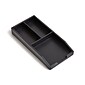 TRU RED™ Stackable Plastic Accessory Tray, Black (TR55243)