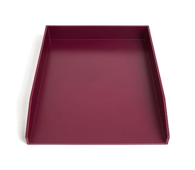 TRU RED™ Front Load Stackable Plastic Letter Tray, Purple (TR55257)