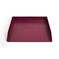 TRU RED™ Side Load Stackable Plastic Letter Tray, Purple (TR55293)