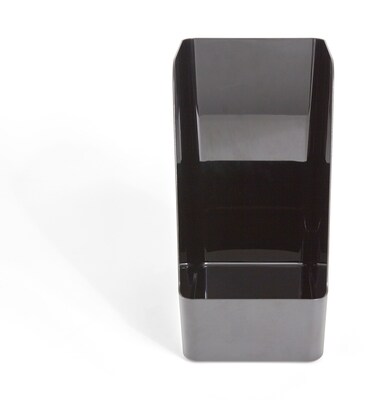 TRU RED™ Jumbo Plastic Magazine File, Black (TR55339)