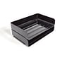 TRU RED™ Side Load Stackable Plastic Legal Tray, Black, 2/Pack (TR55332)