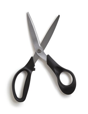 TRU RED™ 8" Stainless Steel Scissors, Bent Handle (TR55033)