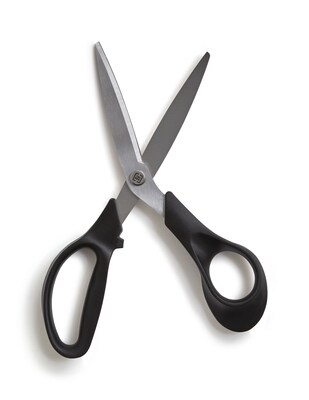 TRU RED™ 8 Stainless Steel Scissors, Bent Handle (TR55033)