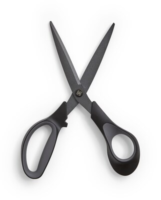 TRU RED™ 8" Non-Stick Titanium Coated Scissors, Straight Handle, 2/Pack (TR55014)