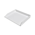 TRU RED™ Side Load Stackable Plastic Letter Tray, White (TR55291)