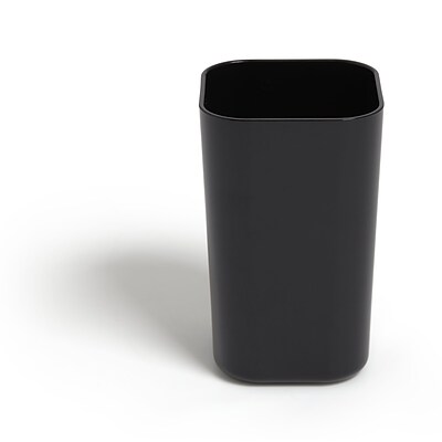 TRU RED™ Plastic Pencil Cup, Black (TR55321)