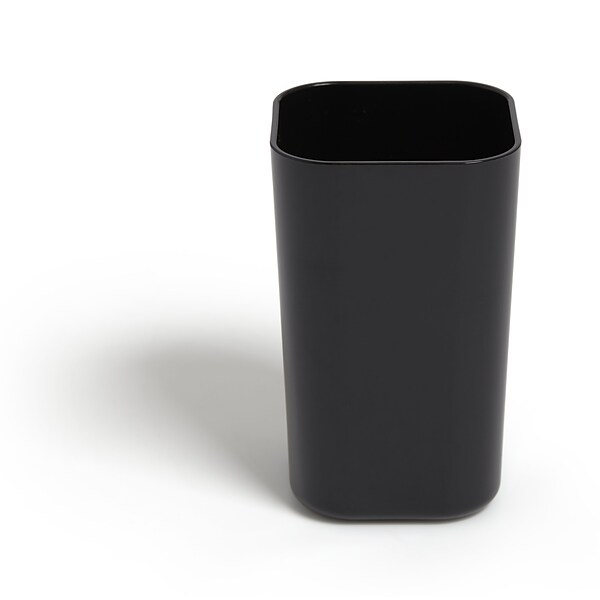 TRU RED™ Plastic Pencil Cup, Black (TR55321)