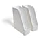 TRU RED™ Plastic Magazine File, White, 2/Pack (TR55338)