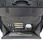 Solo New York Midtown Collection Morgan Laptop Rolling Briefcase, Black Polyester (B151-4)