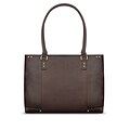Solo New York Jay Expresso Genuine Leather Tote Bag, Large (VTA801-3)