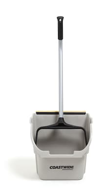 Coastwide Professional™ Jumbo Debris Lobby Pan, Gray (CW55233)