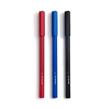 TRU RED™ Ballpoint Pens, Medium Point, 1.0mm, Assorted Colors, 60/Pack (TR54994)