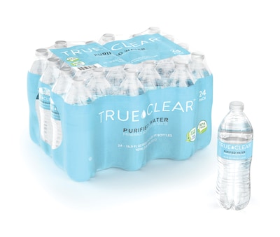 Pure Life Purified Bottled Water, 16 Ounce, 24-pack