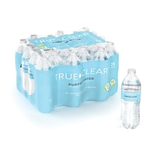 True Clear™ Purified Bottled Water, 16.9 fl. oz. Bottles, 24/Carton (TC54594)