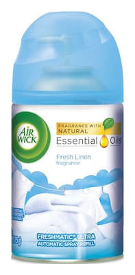 Air Wick Freshmatic Ultra Automatic Aerosol Air System Refill, Essential Oils Fresh Linen (623388231
