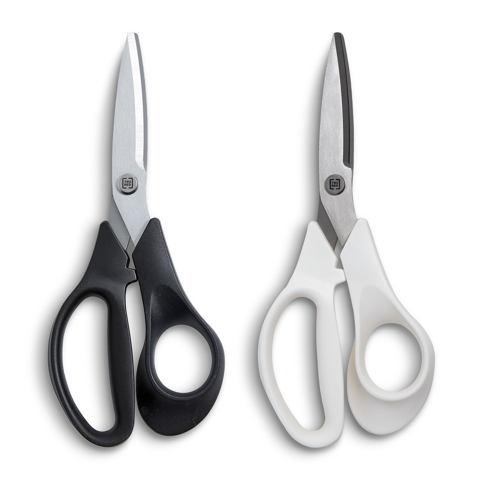 TRU RED™ 7 Stainless Steel Scissors, Straight Handle, 2/Pack (TR55034)