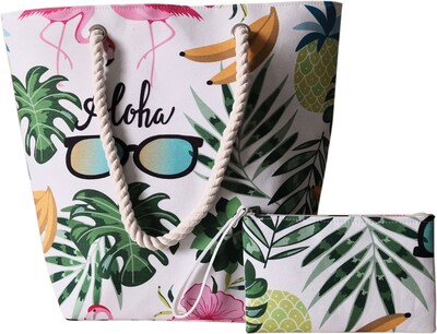 2PC Aloha Tote Bag Set