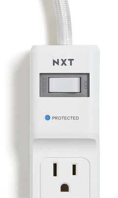 NXT Technologies™ 4-Outlet 2 USB Surge Protector, 3 Cord, 600 Joules (NX54310)