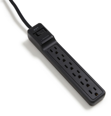 NXT Technologies™ 6-Outlet Surge Protector, 4' Cord, 600 Joules (NX54313)
