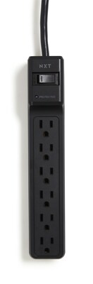 NXT Technologies™ 6-Outlet Surge Protector, 4' Cord, 600 Joules (NX54313)