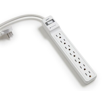 NXT Technologies™ 7-Outlet Surge Protector, 6' Cord, 1200 Joules (NX54316)