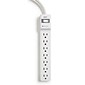 NXT Technologies™ 7-Outlet Surge Protector, 6 Cord, 1200 Joules (NX54316)
