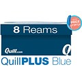 QuillPLUS Quill Brand® 8 1/2 x 11 Multipurpose Copy Paper, 20 lbs., 94 Brightness, 8 Reams/CT (820888CT)