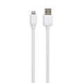 NXT Technologies™ 6 Ft. Braided Lightning to USB Cable, White (NX54353)