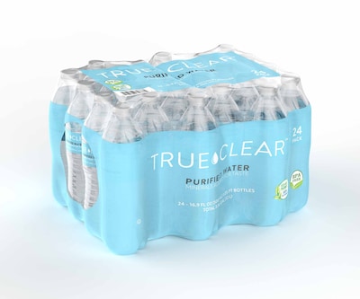 True Clear™ Purified Bottled Water, 16.9 fl. oz. Bottles, 24/Carton (TC54594)