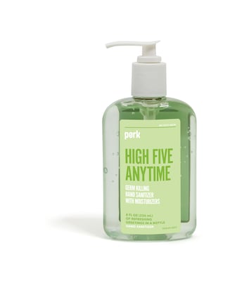 Perk™ Instant Hand Sanitizer with Moisturizers, 8 oz., 12/Carton (PK55489CT)