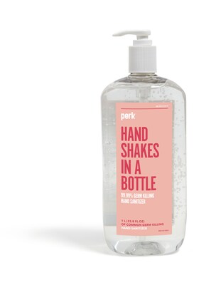 Perk™ Instant Hand Sanitizer, 33.8 oz./1 Liter (PK55492)