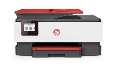 HP OfficeJet Pro 8035 Wireless Color Inkjet All-In-One Printer w/ Smart Tasks and 8 Months of Ink, Coral (4KJ65A)
