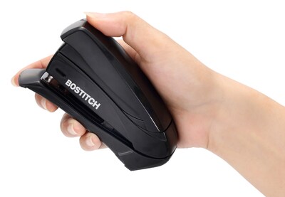 Bostitch Inspire Reduced-Effort Desktop Stapler, 15-Sheet Capacity, Black (AMAX1493)
