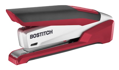 Bostitch InPower™ Spring-Powered Premium Desktop Stapler, Fastening Capacity 28 Sheets, Red (1117)