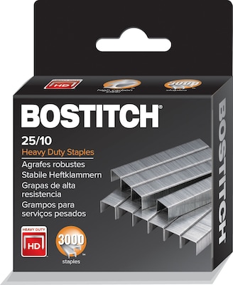 Bostitch 3/8 Length High Capacity Staples, Full Strip, 3000/Box (STAN1962)