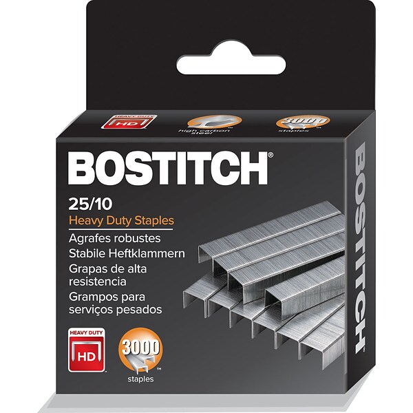 Bostitch High-Capacity Staples, 3/8 Leg Length, 3,000/Box (STAN1962)