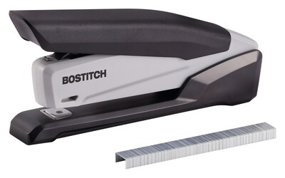 Bostitch EcoStapler™ Desktop Stapler, 20-Sheet Capacity, Gray/Black (AMAX1710)