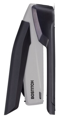 Bostitch EcoStapler™ Spring-Powered Desktop Stapler, 20-Sheet Capacity, Gray/Black (1710)