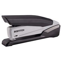 Bostitch EcoStapler™ Spring-Powered Desktop Stapler, 20-Sheet Capacity, Gray/Black (1710)