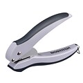 Bostitch EZ Squeeze™ One-Hole Punch, 10 Sheets, Gray/Black (ACI2402)