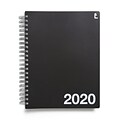 2020 Staples 11H x 8W Appointment Book, Black (21487-20)