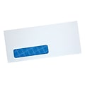 Quality Park Redi-Strip Security Tinted #10 Business Window Envelopes, 4 1/8 x 9 1/2, White Wove,