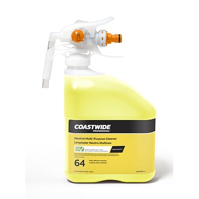 Coastwide Professional™ Multi-Purpose Neutral Cleaner 64 Concentrate for EasyConnect, 3L, 2/Pack