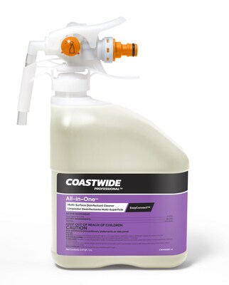 Coastwide Professional™ Disinfectant All-In-One Concentrate for EasyConnect, 3L, 2/Pack
