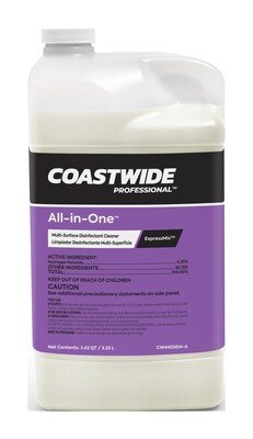 Coastwide Professional™ Disinfectant All-In-One Concentrate for ExpressMix, 3.25L, 2/Pack