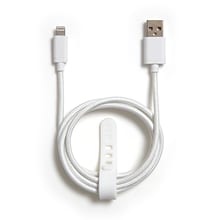 NXT Technologies™ 4 Ft. Braided Lightning to USB Cable, White (NX54355)