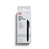 TRU RED™ Retractable Quick Dry Gel Pens, Fine Point, 0.5mm, Black, Dozen (TR54489)