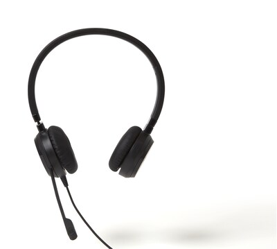 NXT Technologies™ UC-2000 Noise-Canceling Stereo Computer Headset, Over-the-Head, Black (NX55445)
